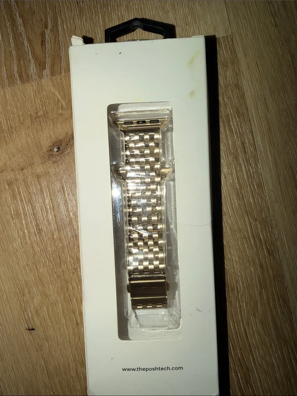 Posh Gold Stainless Steel Link Band for Smartwatch